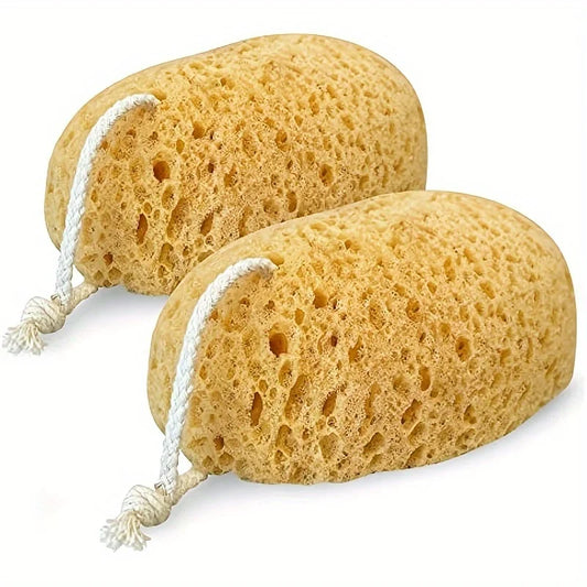 Natural Seaweed Bath Sponge – Honeycomb Texture for Gentle Exfoliation & Full Body Care