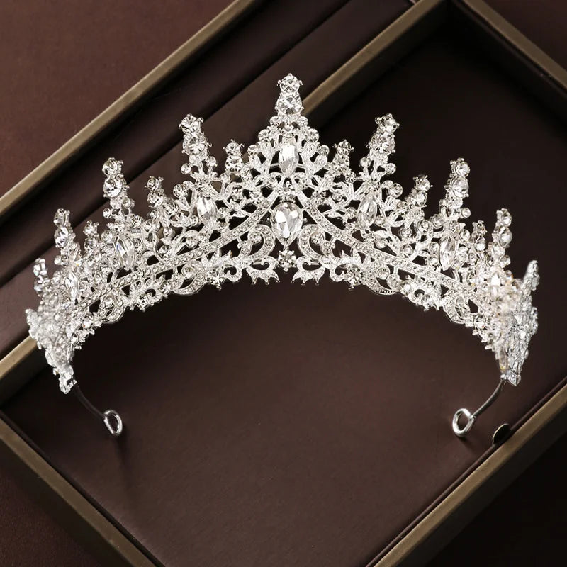 Crystal Elegance Bridal Set – 4 Pieces