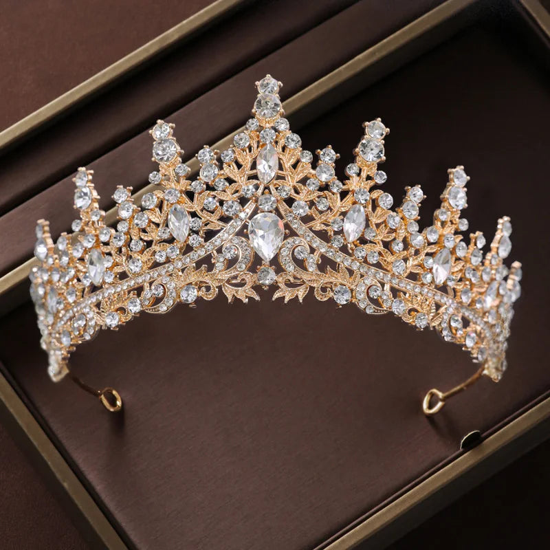 Crystal Elegance Bridal Set – 4 Pieces